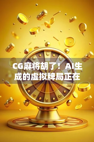 CG麻将胡了！AI生成的虚拟牌局正在颠覆传统娱乐方式？