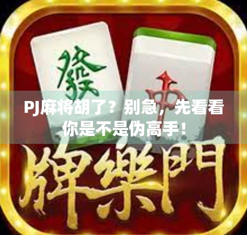PJ麻将胡了？别急，先看看你是不是伪高手！