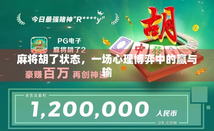 麻将胡了状态,一场心理博弈中的赢与输