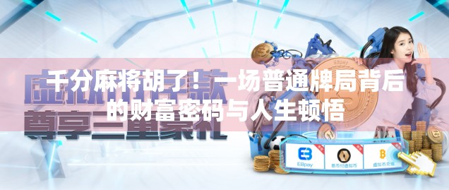 千分麻将胡了！一场普通牌局背后的财富密码与人生顿悟