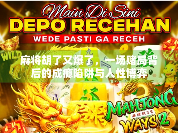 麻将胡了又爆了,一场赌局背后的成瘾陷阱与人性博弈 麻将胡了又爆了,一场赌局背后的成瘾陷阱与人性博弈