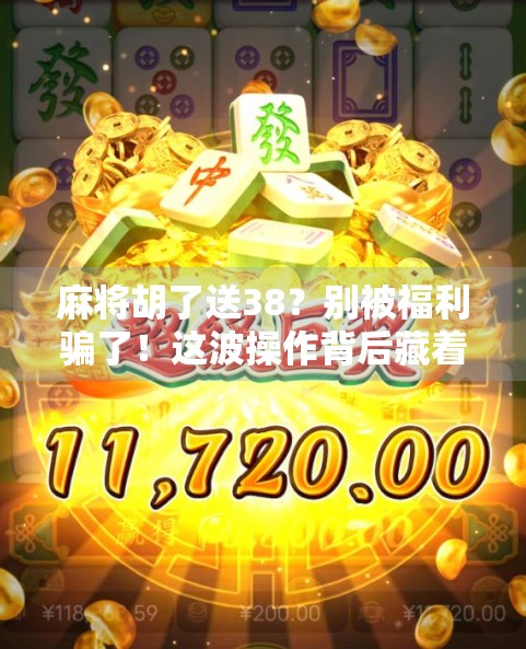 麻将胡了送38？别被福利骗了！这波操作背后藏着什么套路？