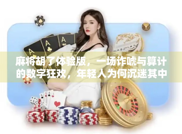 麻将胡了体验版，一场诈唬与算计的数字狂欢，年轻人为何沉迷其中？