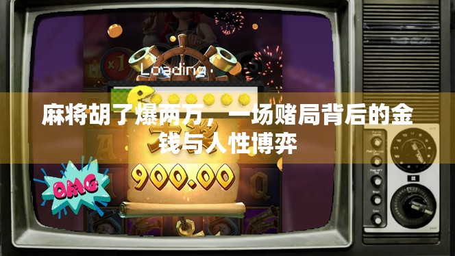 麻将胡了爆两万,一场赌局背后的金钱与人性博弈 麻将胡了爆两万,一场赌局背后的金钱与人性博弈