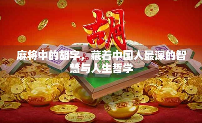 麻将中的胡字，藏着中国人最深的智慧与人生哲学