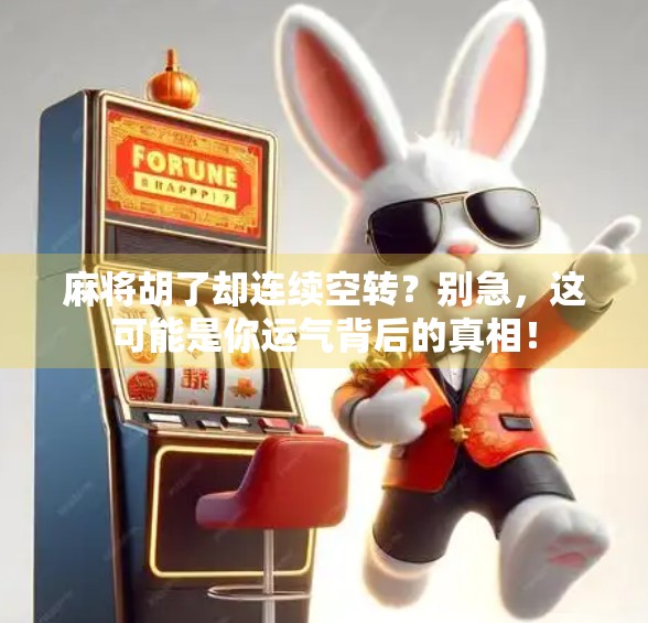 麻将胡了却连续空转？别急，这可能是你运气背后的真相！