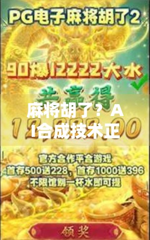 麻将胡了？AI合成技术正在悄悄改变我们的娱乐方式！