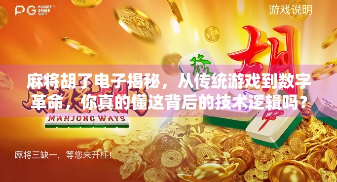 麻将胡了电子揭秘，从传统游戏到数字革命，你真的懂这背后的技术逻辑吗？